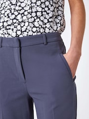 Roman Grey Long Straight Leg Stretch Trousers - Image 5 of 6