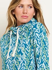 Brakeburn Green 100% Cotton Willow Cowl Neck Sweatshirt - Image 3 of 4
