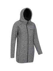 Mountain Warehouse Grey Nevis Longline Fleece Jacket - Image 2 of 4