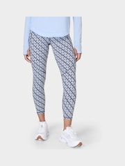 Sweaty Betty Blue Shell Print Full Length Power Workout Leggings - Image 1 of 9