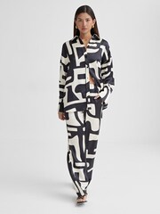 4th & Reckless Black Iris Abstract Shirt - Image 5 of 5