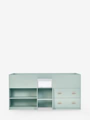 Sage Green Kids Alix Storage Cabin Bed Frame - Image 5 of 7