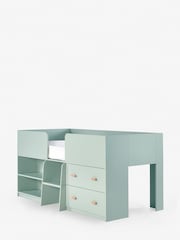 Sage Green Kids Alix Storage Cabin Bed Frame - Image 7 of 7
