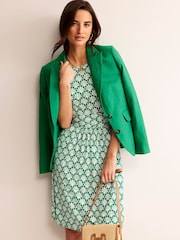Boden Green Amelie Jersey Dress - Image 1 of 5