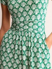 Boden Green Amelie Jersey Dress - Image 2 of 5