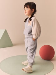 Grey Fleece Sweatshirt And Joggers Set (3mths-7yrs) - Image 1 of 9