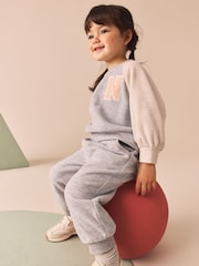 Grey Fleece Sweatshirt And Joggers Set (3mths-7yrs) - Image 2 of 9