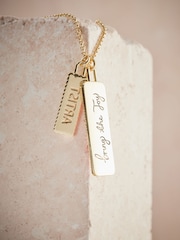 Cath Kidston Gold Tone 'Artist' Charm Necklace - Image 4 of 6