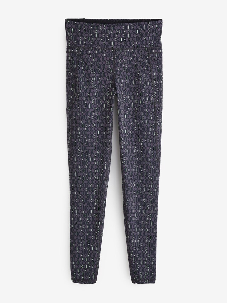 Sweaty Betty Black Circle Block Print Zero Gravity Leggings - Image 7 of 7