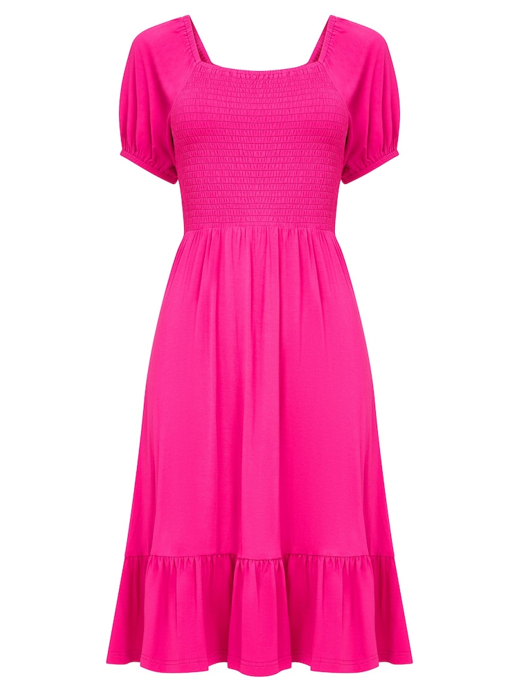 Joe Browns Pink Simple Colourblock Midi Dress - Image 5 of 5 Joe Browns Pink Simple Colourblock Midi Dress - Image 5 of 5