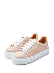 Moda in Pelle Arabeller Lace-Up Trainers With Eyelets - Image 2 of 4