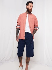 Joe Browns Blue Azore Shorts - Image 3 of 5