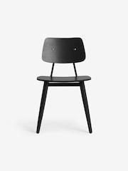 MADE.COM Set of 2 Black Airi Dining Chairs - Image 5 of 5