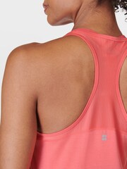 Sweaty Betty Coral Pink Breathe Easy Run Vest - Image 6 of 7