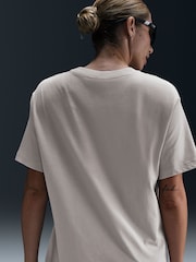 Nike Grey Short Sleeve 100% Cotton Boyfriend T-Shirt - Image 5 of 6