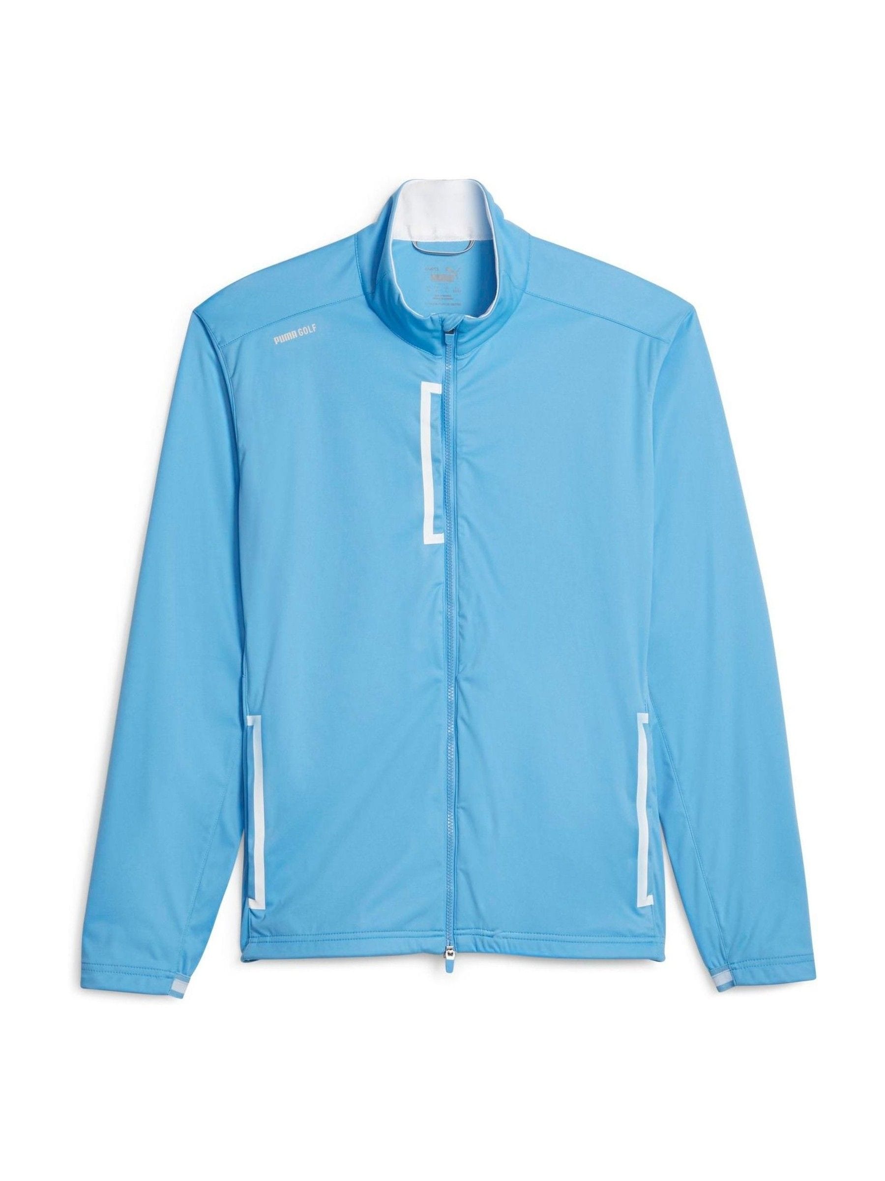 Buy Puma Blue Golf Channel Softshell Mens Jacket from Next USA