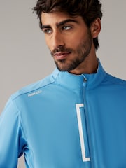 Puma Blue Golf Channel Softshell Mens Jacket - Image 4 of 7