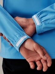 Puma Blue Golf Channel Softshell Mens Jacket - Image 6 of 7
