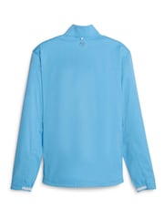 Puma Blue Golf Channel Softshell Mens Jacket - Image 7 of 7