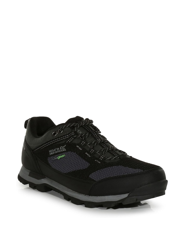 Regatta Black Blackthorn Evo Low Waterproof Hiking Shoes - Image 1 of 6
