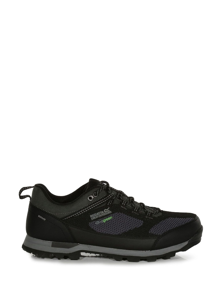 Regatta Black Blackthorn Evo Low Waterproof Hiking Shoes - Image 2 of 6
