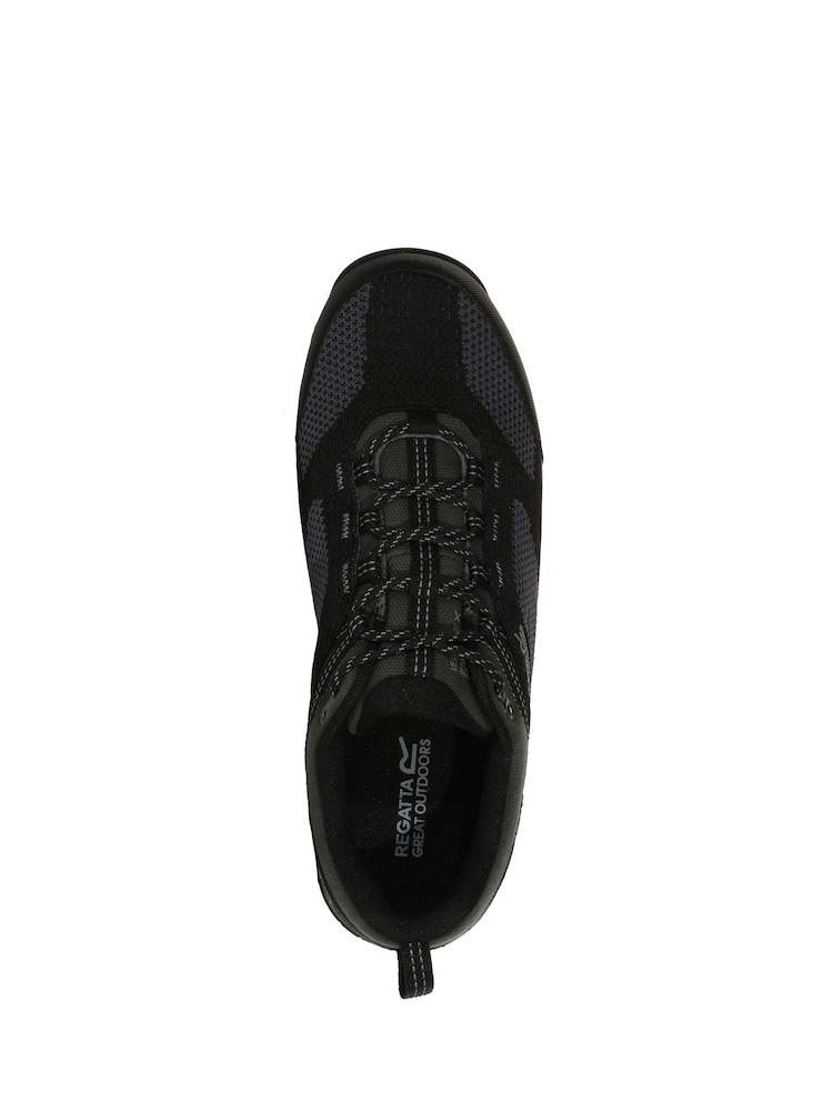 Regatta Black Blackthorn Evo Low Waterproof Hiking Shoes - Image 6 of 6