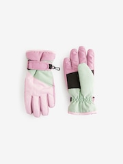 Multi Colourblock Ski Gloves (3-16yrs) - Image 1 of 1
