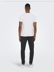 Weiß - Only & Sons Slim Fit T-Shirts 2 Pack - Bild 3 von 6