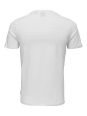 Weiß - Only & Sons Slim Fit T-Shirts 2 Pack - Bild 6 von 6