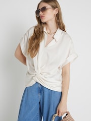 River Island Обертывание спереди блузки - Изображение 1 из 6