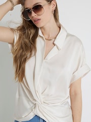 River Island Обертывание спереди блузки - Изображение 4 из 6