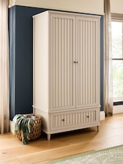 Nina Campbell Putty Willis Double Wardrobe - Image 1 of 10