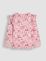 JoJo Maman Bébé Pink 2-Pack Pyjamas - Image 3 of 9