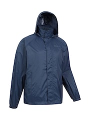 Mountain Warehouse Navy Blue Pakka Mens Waterproof Jacket - Image 2 of 5