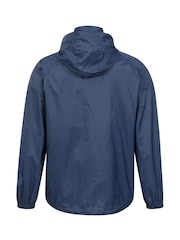 Mountain Warehouse Navy Blue Pakka Mens Waterproof Jacket - Image 3 of 5