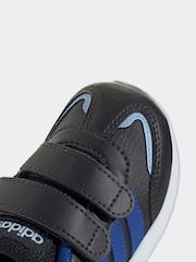 adidas Black/Navy Tensaur Switch Kids Trainers - Image 6 of 8