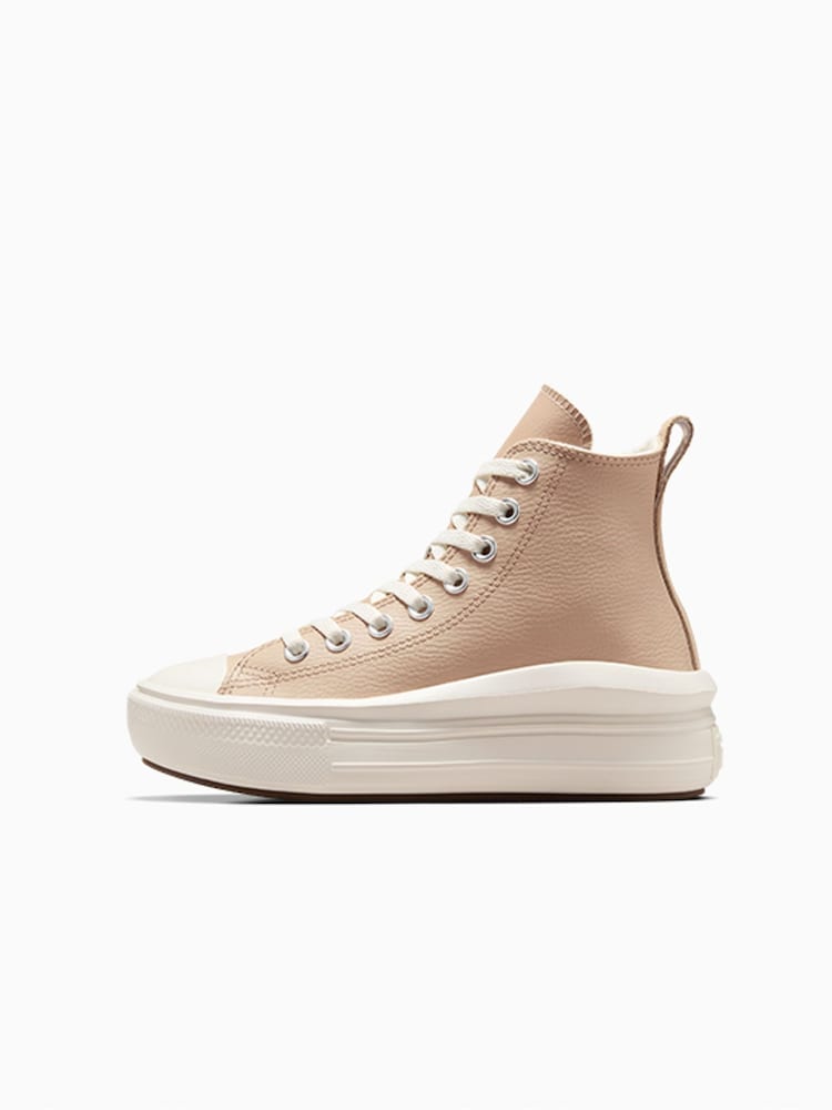 Converse Chuck Taylor Move mit Fleece gefütterte Leder-Sneaker für Jugendliche - Bild 2 von 7 Converse Chuck Taylor Move mit Fleece gefütterte Leder-Sneaker für Jugendliche - Bild 2 von 7