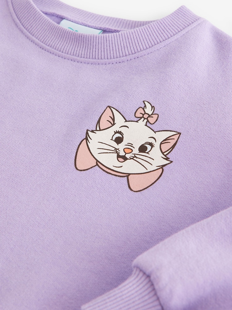 Purple Marie Sweat Mesh Dress (3mths-7yrs) - Image 10 of 10
