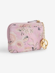 Cath Kidston Pink Floral Card Coin Purse - Image 1 of 4