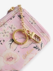 Cath Kidston Pink Floral Card Coin Purse - Image 4 of 4