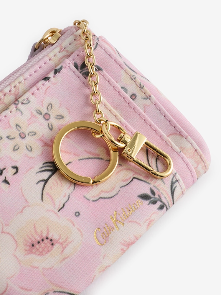 Cath Kidston Pink Floral Card Coin Purse - Image 4 of 4