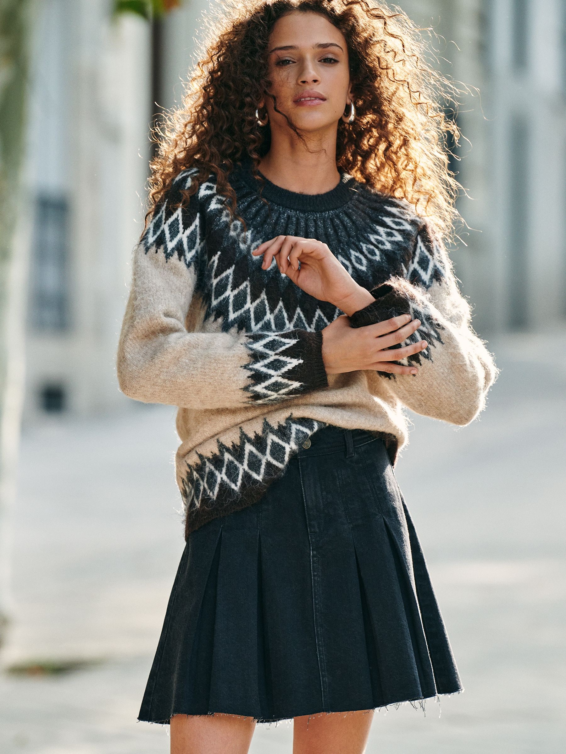 Pleated mini skirt canada store
