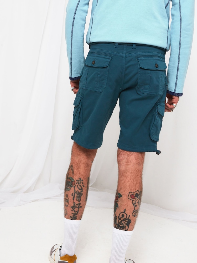 Joe Browns Blue Hit The Action Shorts - Image 2 of 5