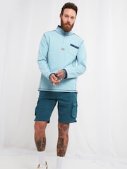 Joe Browns Blue Hit The Action Shorts - Image 3 of 5