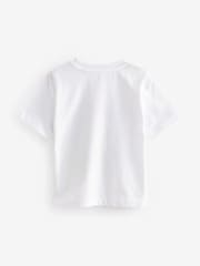 White Short Sleeve Character T-Shirt (3mths-7yrs) - Image 2 of 3