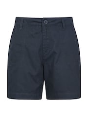 Mountain Warehouse Blue Bayside 100% Cotton Womens Shorts - Image 1 of 5