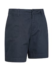 Mountain Warehouse Blue Bayside 100% Cotton Womens Shorts - Image 2 of 5