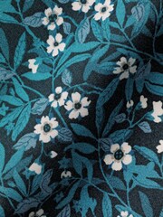 Charles Tyrwhitt Green Slim Fit Liberty Fabric Floral Print 100% Cotton Shirt - Image 7 of 7