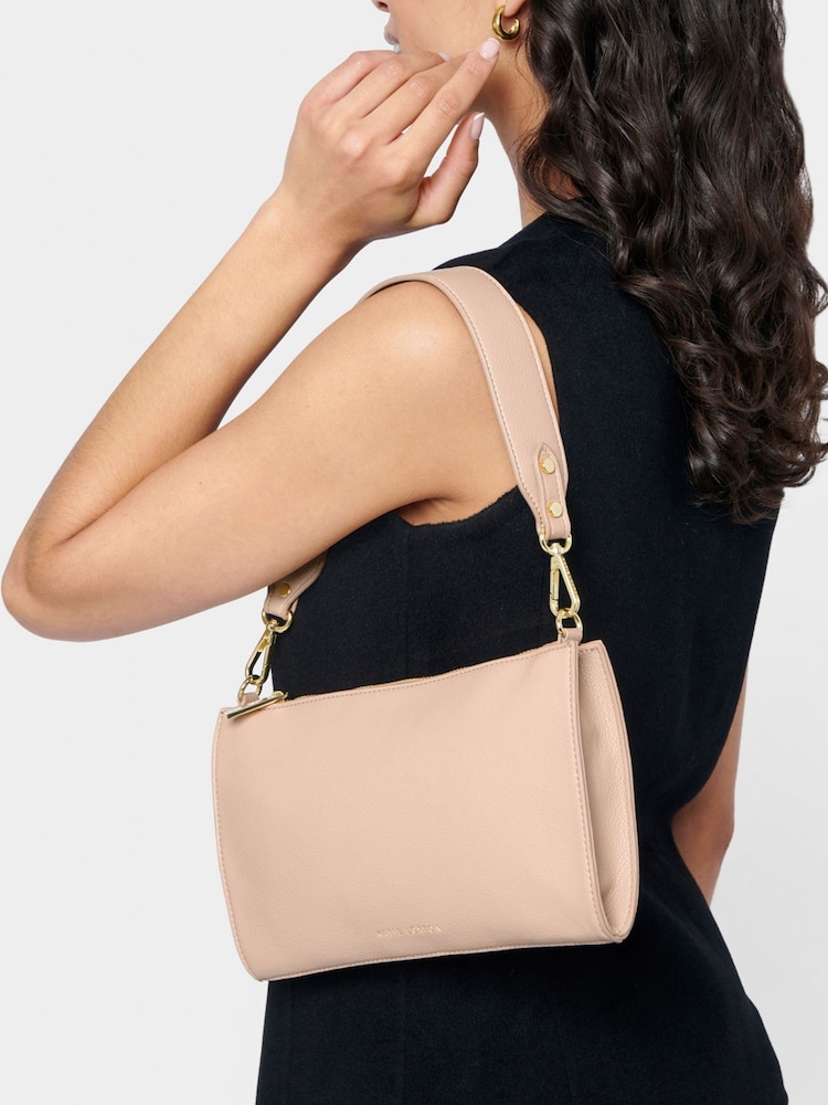 Katie Loxton Pink Reya Small Shoulder Bag - Image 1 of 4