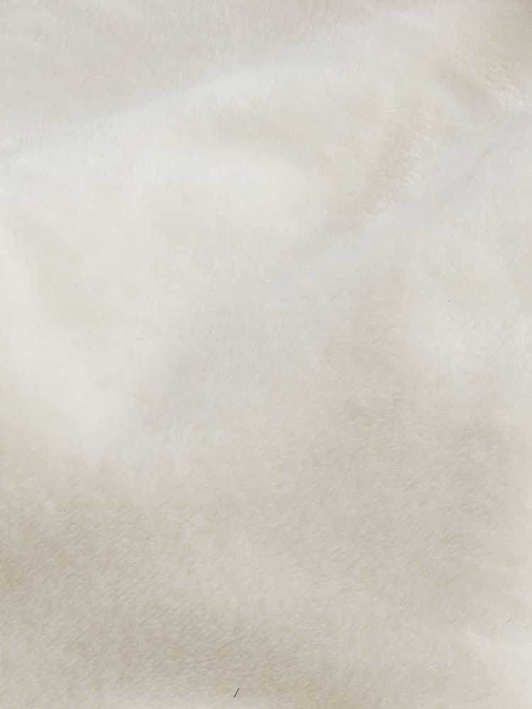 Cream Velour Baby Beanie Hats 2 Pack (0-12mths) - Image 4 of 4